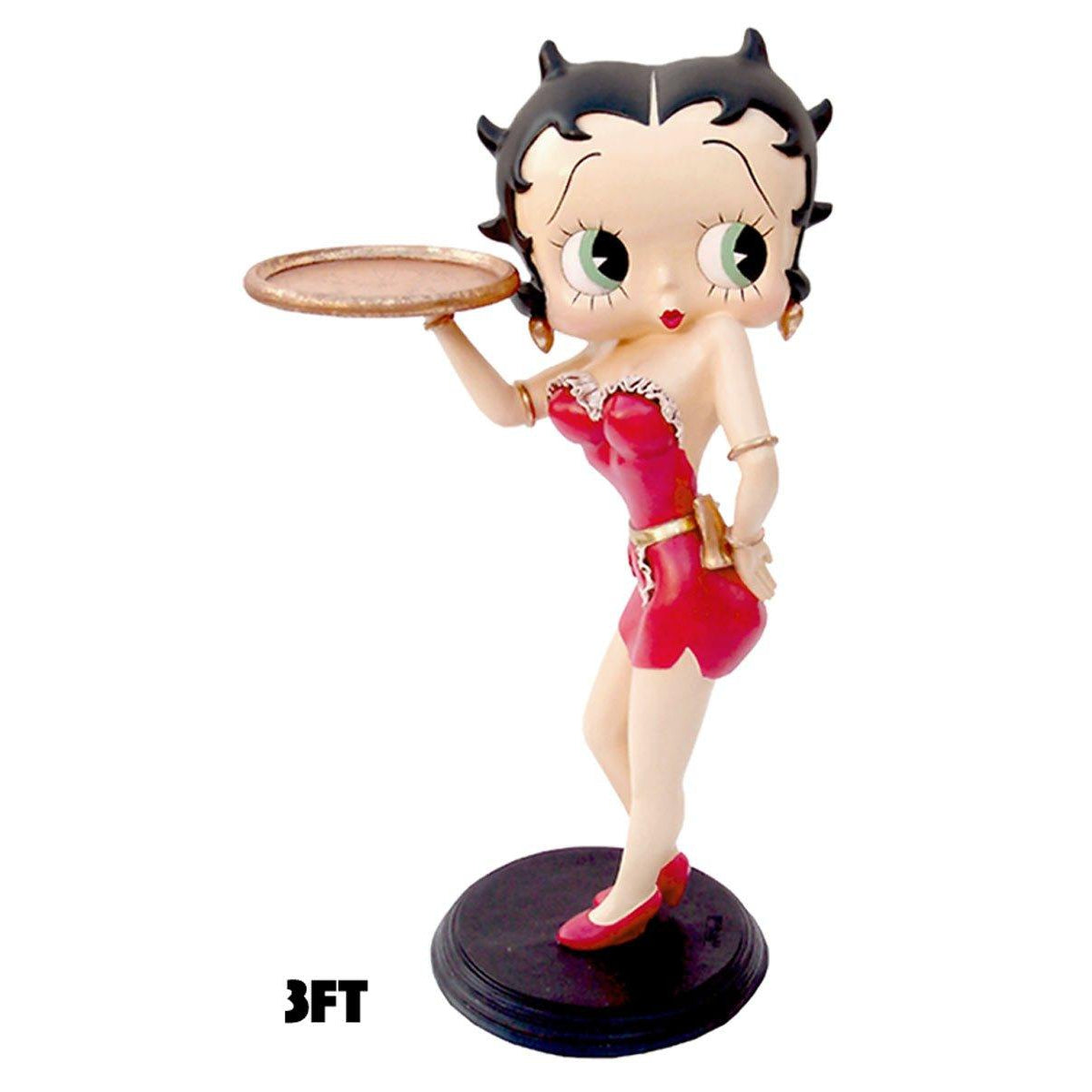 Betty Boop Waitress 3ft - Gallery Gifts Online 