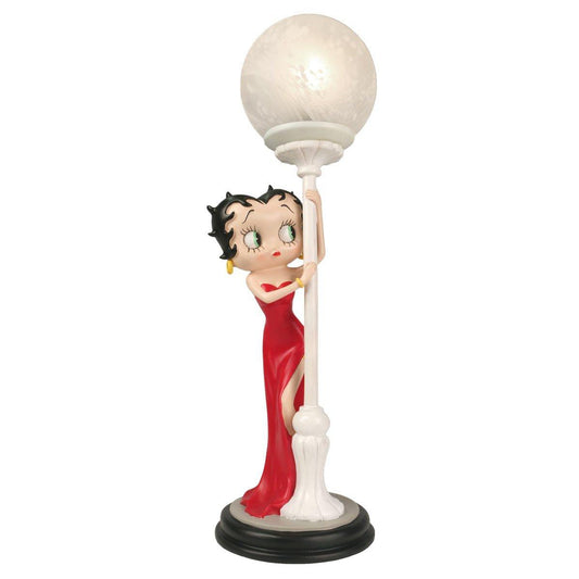 Betty Boop Hide & Seek Lamp Red Dress - Gallery Gifts Online 