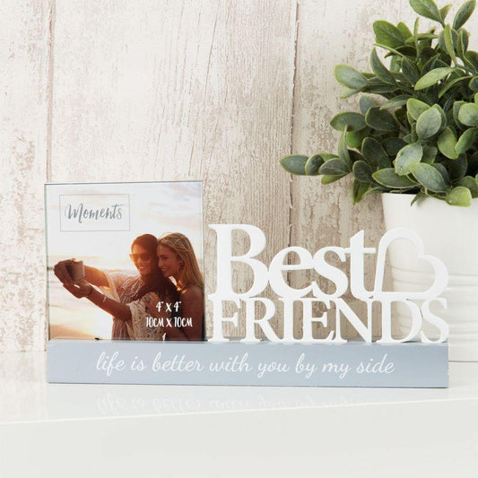 4x4 Best Friends Photo Frame (Widdop) - Gallery Gifts Online 