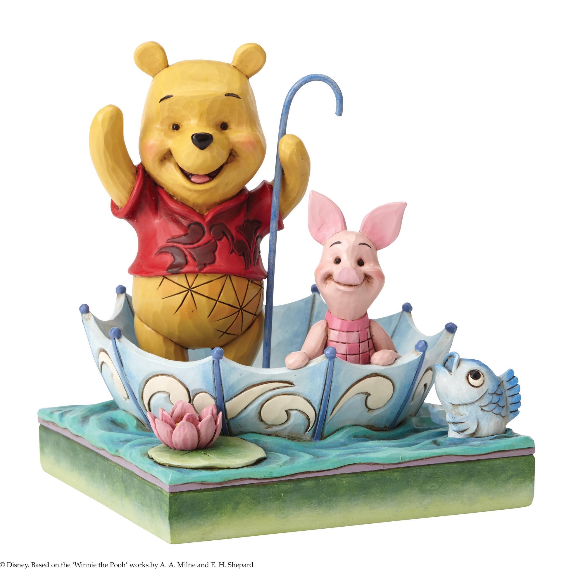 50 Years of Friendship (Winnie the Pooh and Piglet Figurine) (Disney Traditions by Jim Shore) - Gallery Gifts Online 