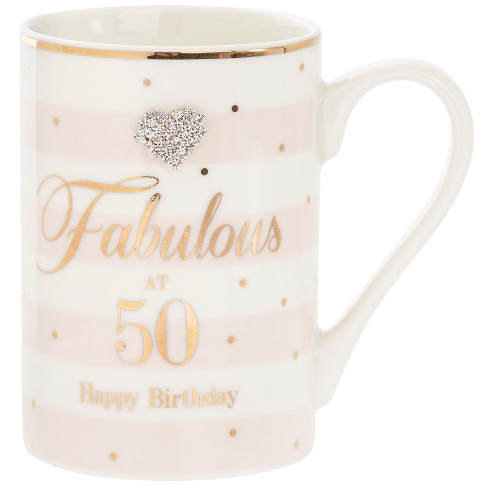 50th Birthday Mug (Leonardo) - Gallery Gifts Online 