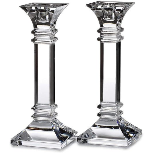8'' Candlestick Pair - Marquis Treviso (Waterford Crystal) - Gallery Gifts Online 