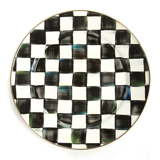 Courtly Check Charger Plate (Mackenzie Childs)
