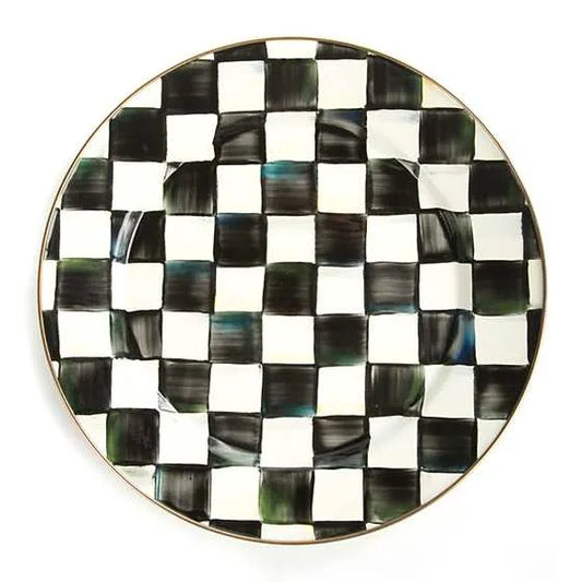 Courtly Check Charger Plate (Mackenzie Childs)