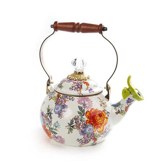 Flower Market Whistling Tea Kettle (Mackenzie Childs)