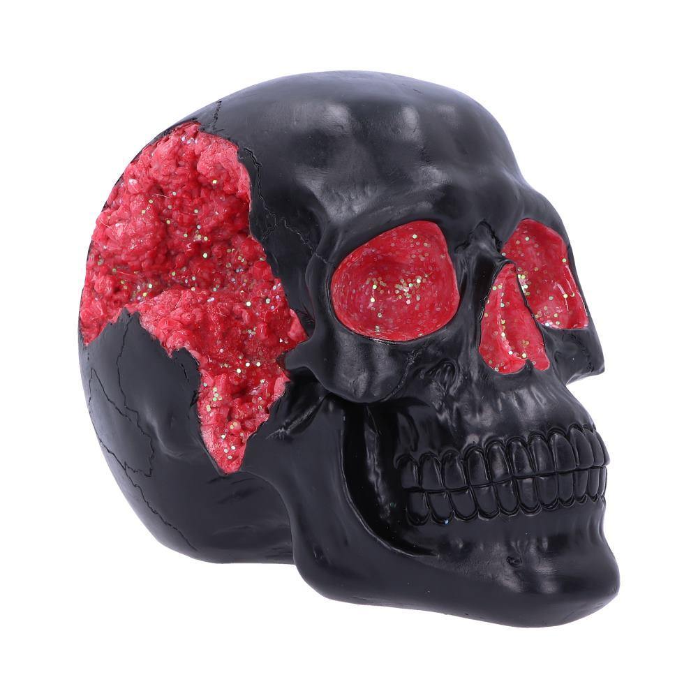 Geode Skull Red - Gallery Gifts Online 