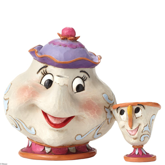 A Mother's Love (Mrs Potts and Chip Figurine) (Disney Traditions by Jim Shore) - Gallery Gifts Online 