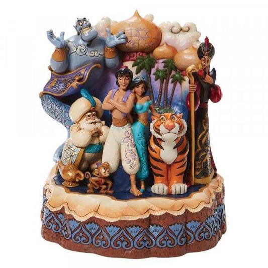 A Wondrous Place - Carved by Heart Figurine Aladdin (Disney Traditions by Jim Shore) - Gallery Gifts Online 