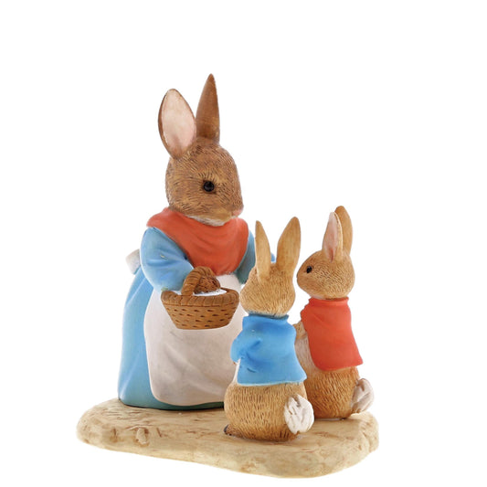Mrs. Rabbit, Flopsy & Peter Rabbit - Gallery Gifts Online 