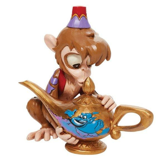 Abu with Genie Lamp Figurine (Disney Traditions by Jim Shore) - Gallery Gifts Online 