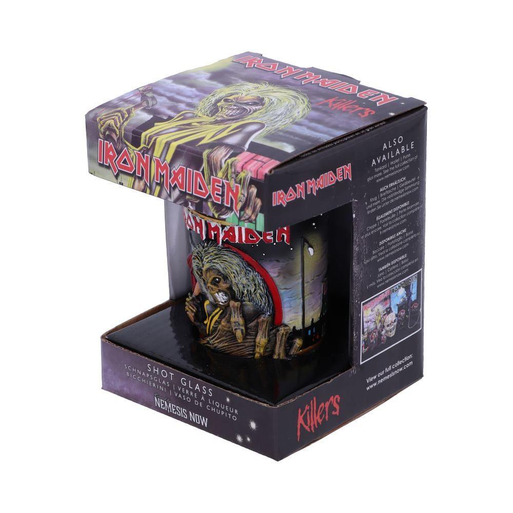 Iron Maiden The Killers Shot Glass - Gallery Gifts Online 