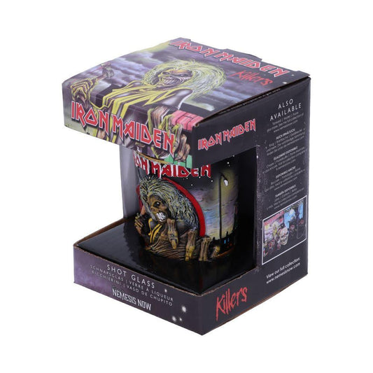 Iron Maiden The Killers Shot Glass - Gallery Gifts Online 