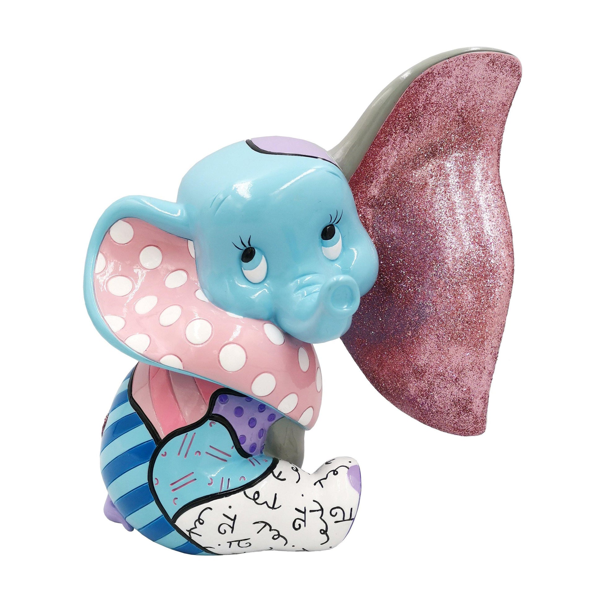 Baby Dumbo Figurine (Disney Britto Collection) - Gallery Gifts Online 