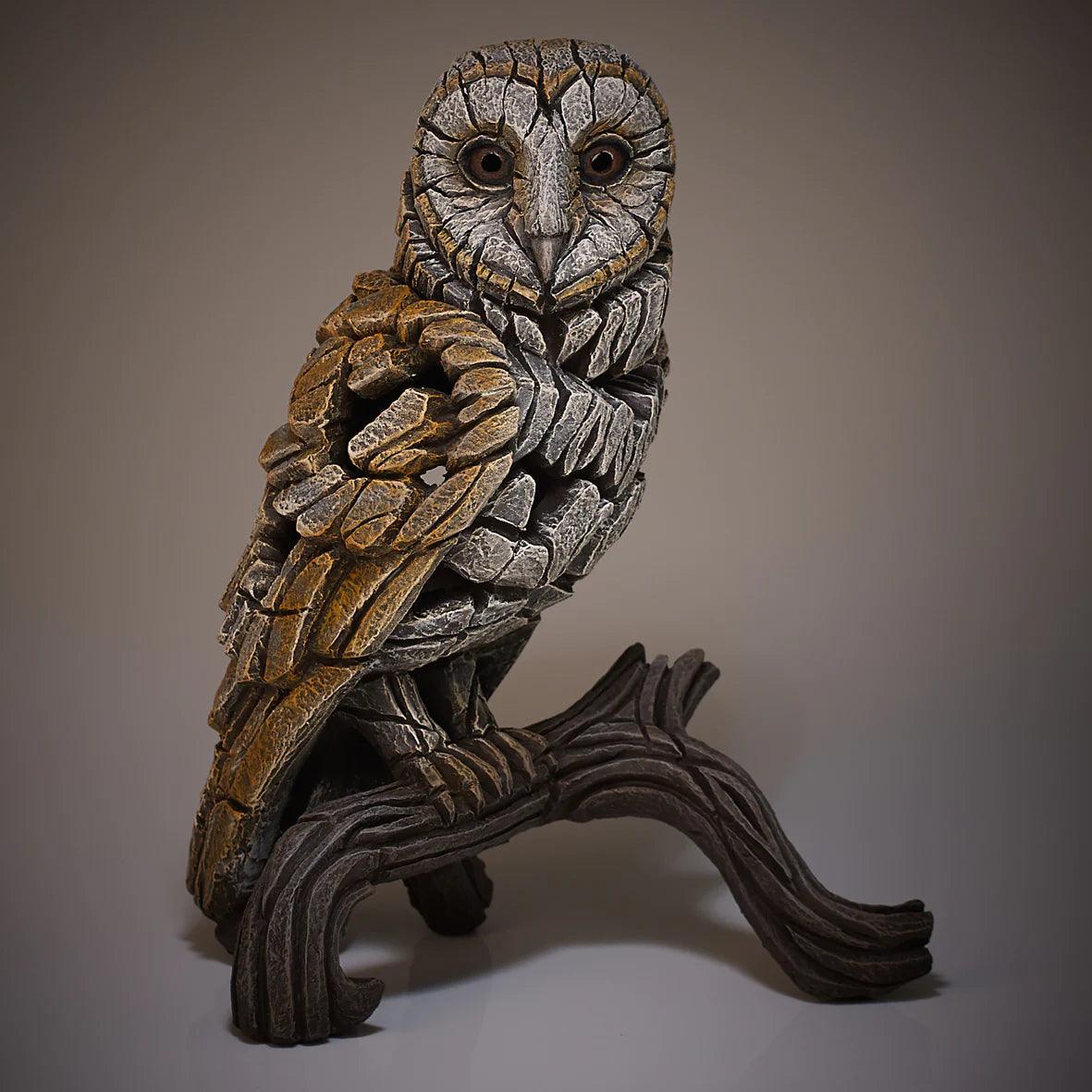 Barn Owl (Edge Sculpture by Matt Buckley) - Gallery Gifts Online 