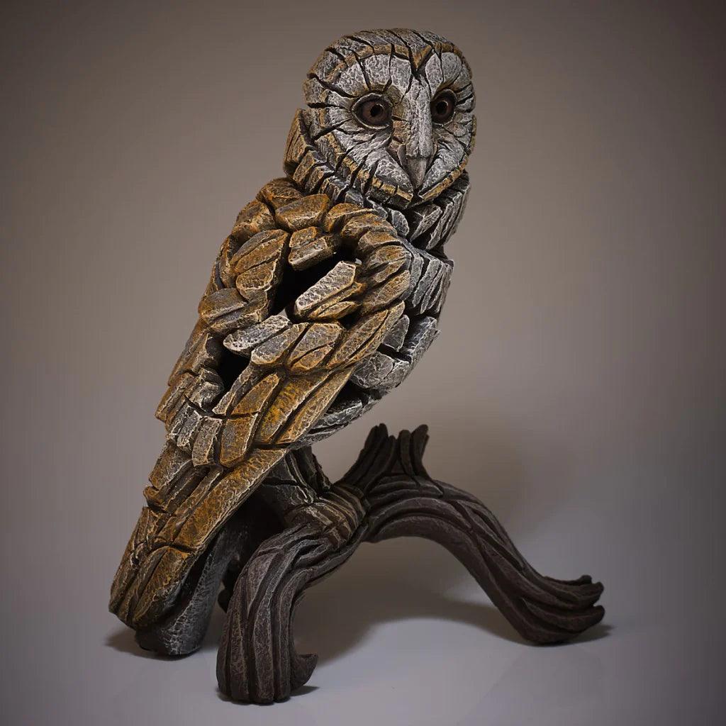 Barn Owl (Edge Sculpture by Matt Buckley) - Gallery Gifts Online 
