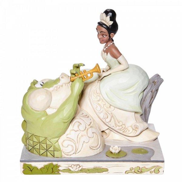Bayou Beauty - White Woodland Tiana Figurine (Disney Traditions by Jim Shore) - Gallery Gifts Online 