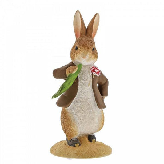 Benjamin ate a Lettuce Leaf Figurine (Beatrix Potter) - Gallery Gifts Online 