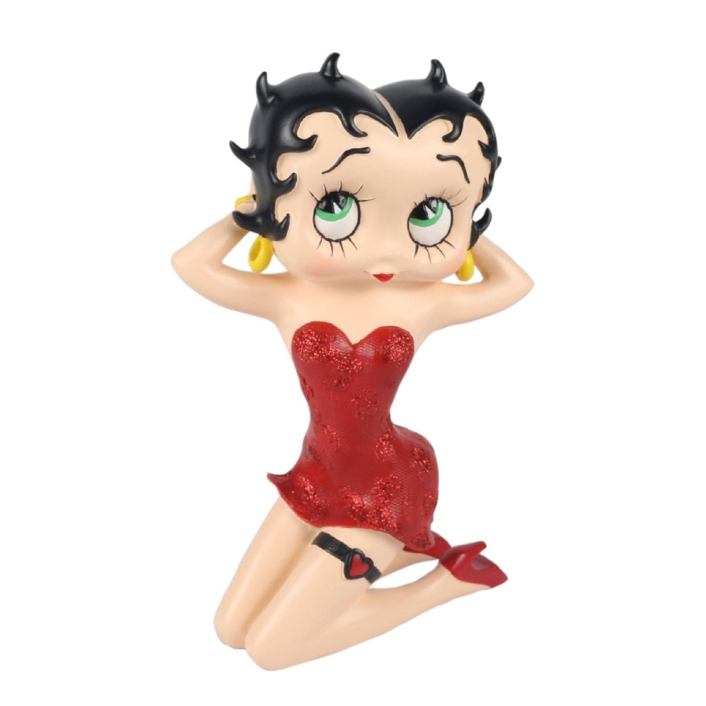 Betty Boop Kneeling Red Dress (Betty Boop) - Gallery Gifts Online 