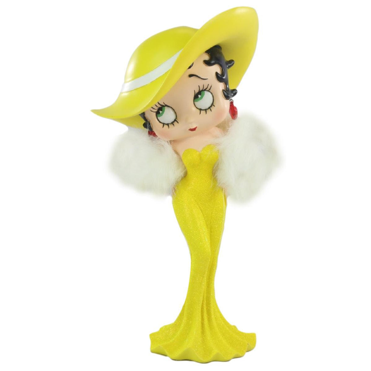 Betty Boop Madam - Yellow Glitter Dress (Betty Boop) - Gallery Gifts Online 