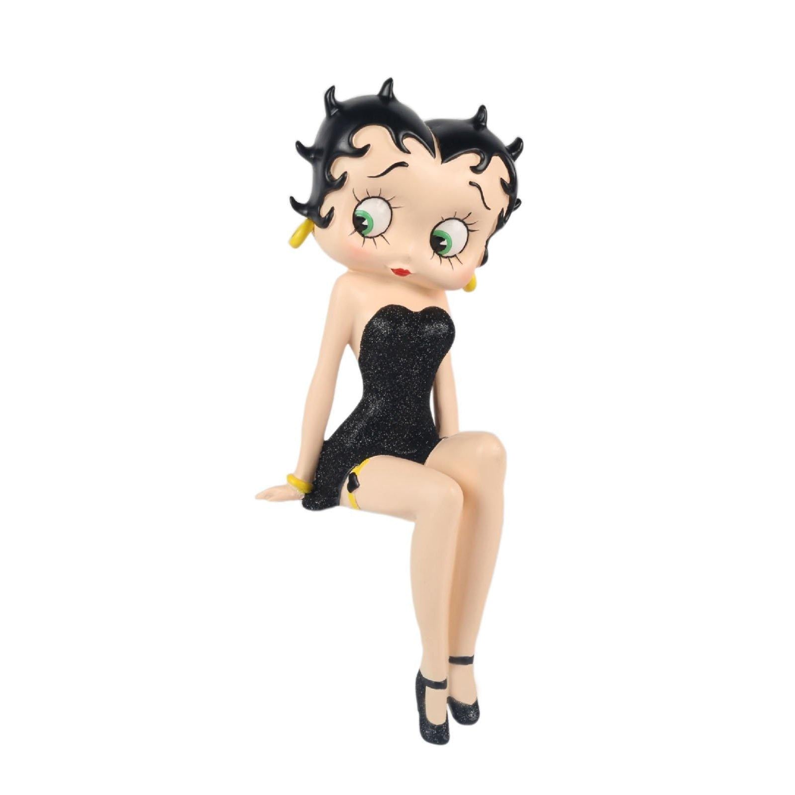 Betty Boop Shelf Sitter Black Dress (Betty Boop) - Gallery Gifts Online 