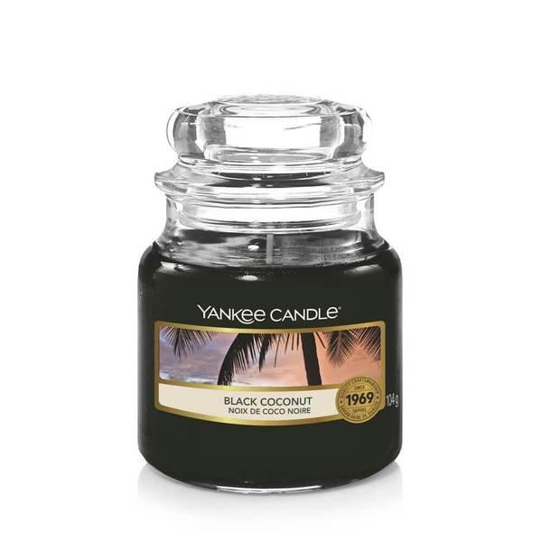 Black Coconut - Small Jar (Yankee Candle) - Gallery Gifts Online 
