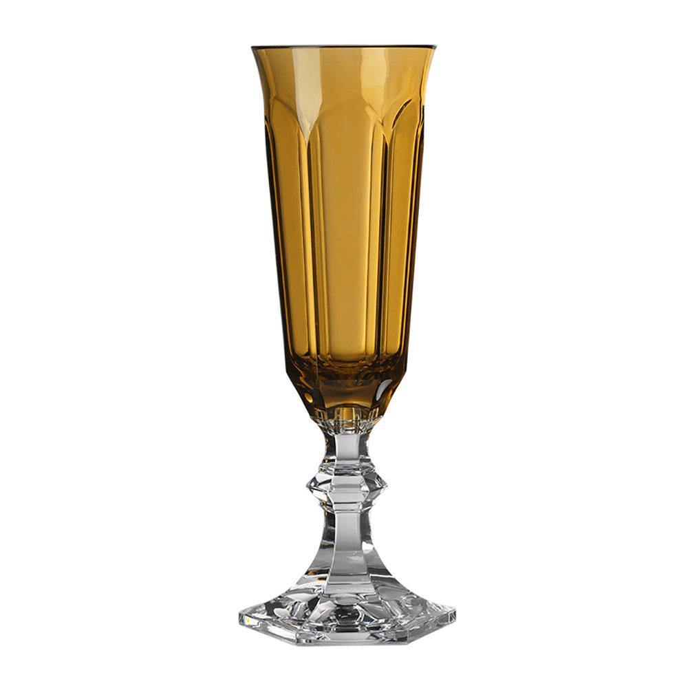 Champagne Flute Dolce Vita Amber (Mario Luca Giusti) - Gallery Gifts Online 