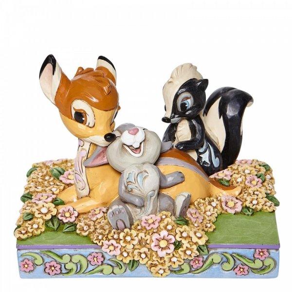 Childhood Friends - Bambi and Friends Figurine (Disney Traditions by Jim Shore) - Gallery Gifts Online 