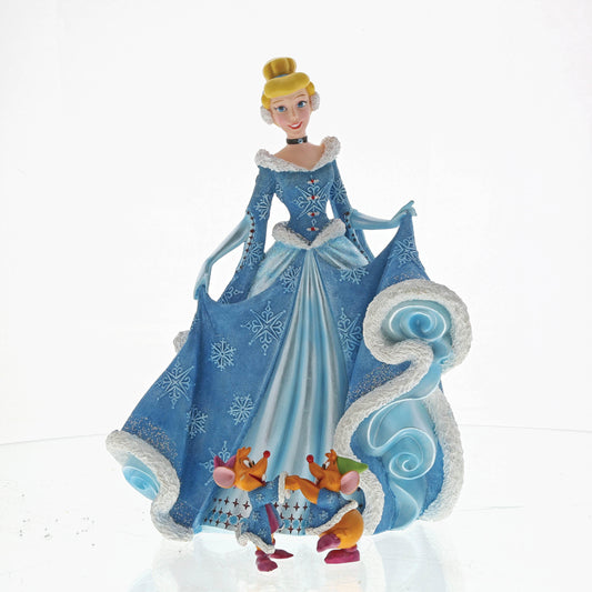 Christmas Cinderella Figurine (Disney Showcase Collection) - Gallery Gifts Online 