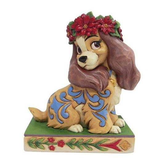 Christmas Lady Personality Pose Figurine (Disney Showcase Collection) - Gallery Gifts Online 