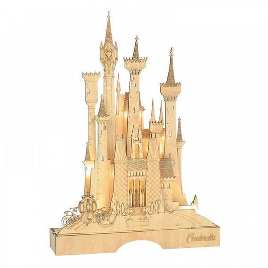 Cinderella Illuminated Castle (Disney Traditions by Jim Shore) - Gallery Gifts Online 