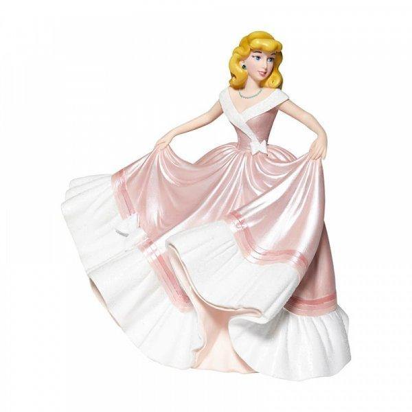 Cinderella in Pink Dress Couture de Force Figurine (Disney Traditions by Jim Shore) - Gallery Gifts Online 