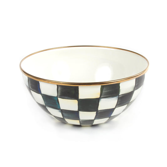 Courtly Check Everyday Bowl (Mackenzie Childs) - Gallery Gifts Online 