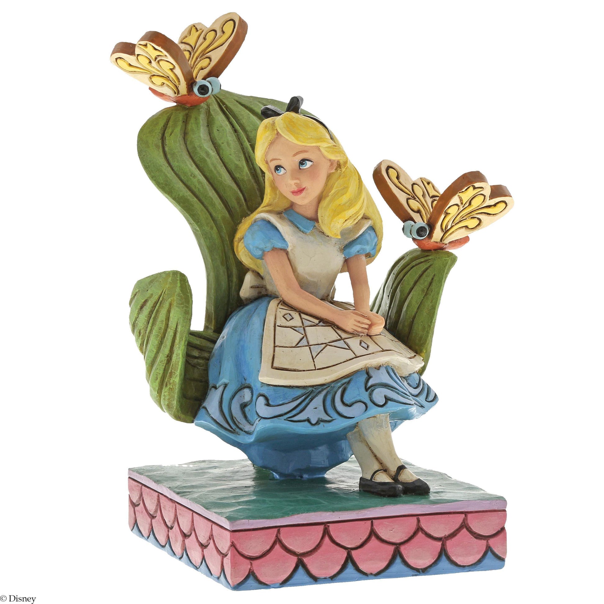 Curiouser and Curiouser (Alice in Wonderland Figurine) (Disney Traditions by Jim Shore) - Gallery Gifts Online 