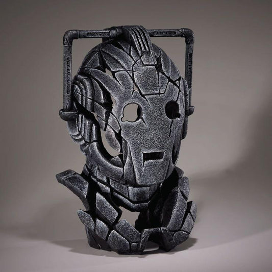 Cyberman Bust Sculpture (Edge Sculpture by Matt Buckley) - Gallery Gifts Online 