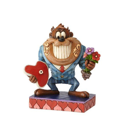 Date night with Taz (Taz Figurine) (Looney Tunes by Jim Shore) - Gallery Gifts Online 