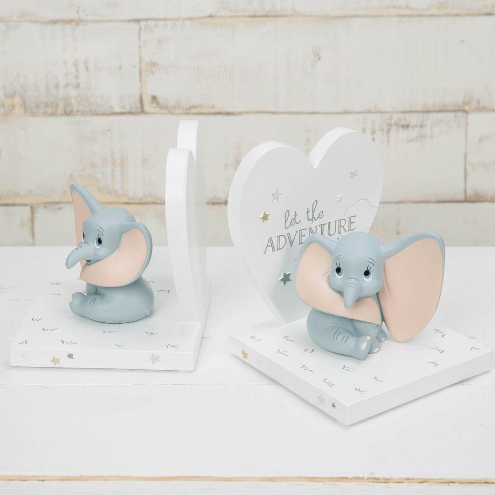 Disney Magical Beginnings Moulded Bookends - Dumbo (Widdop) - Gallery Gifts Online 