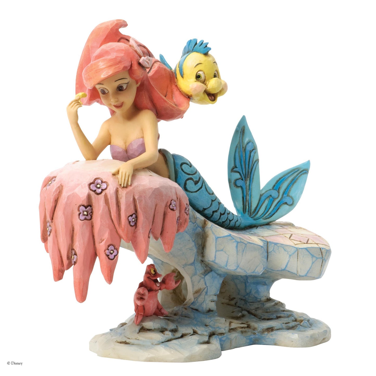 Dreaming Under The Sea (Ariel Figurine) (Disney Traditions by Jim Shore) - Gallery Gifts Online 