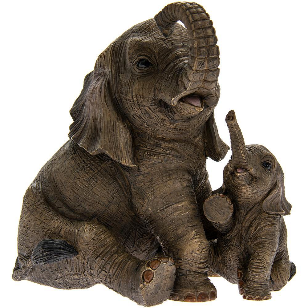 Elephant with Calf - Small (Leonardo) - Gallery Gifts Online 