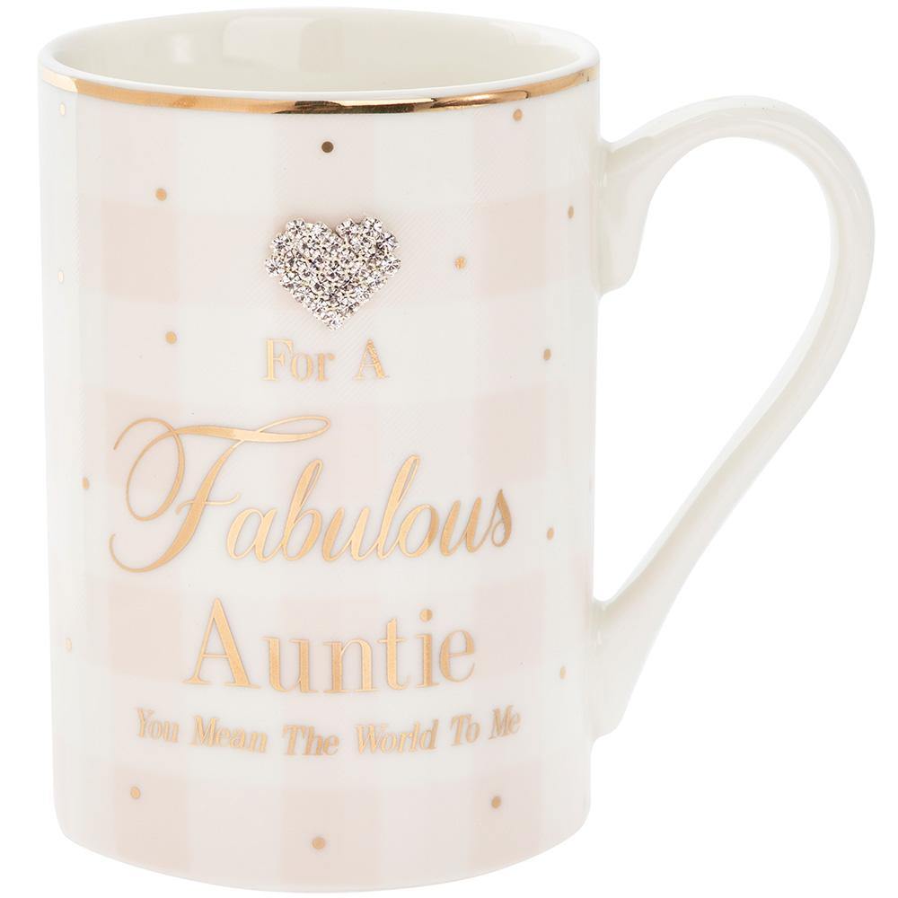 Fab Auntie Mug (Leonardo) - Gallery Gifts Online 