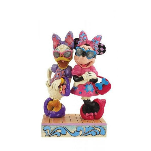 Fashionista Minnie and Daisy Figurine (Disney Traditions by Jim Shore) - Gallery Gifts Online 