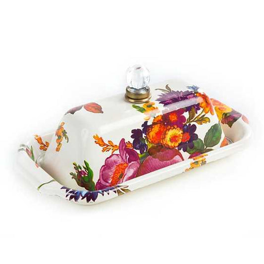 Flower Market Butter Box (Mackenzie Childs) - Gallery Gifts Online 