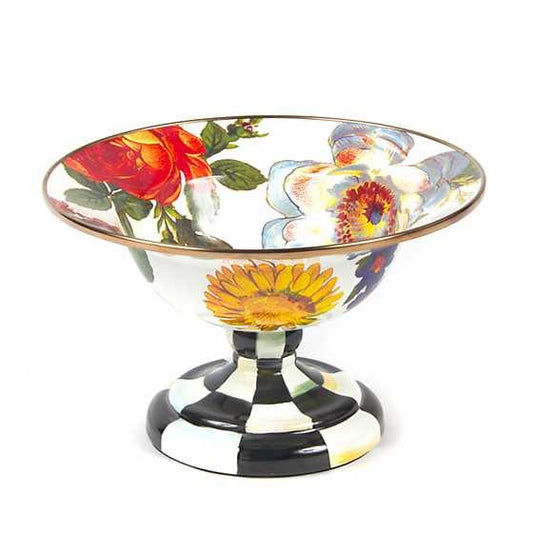 Flower Market Compote - Small (Mackenzie Childs) - Gallery Gifts Online 