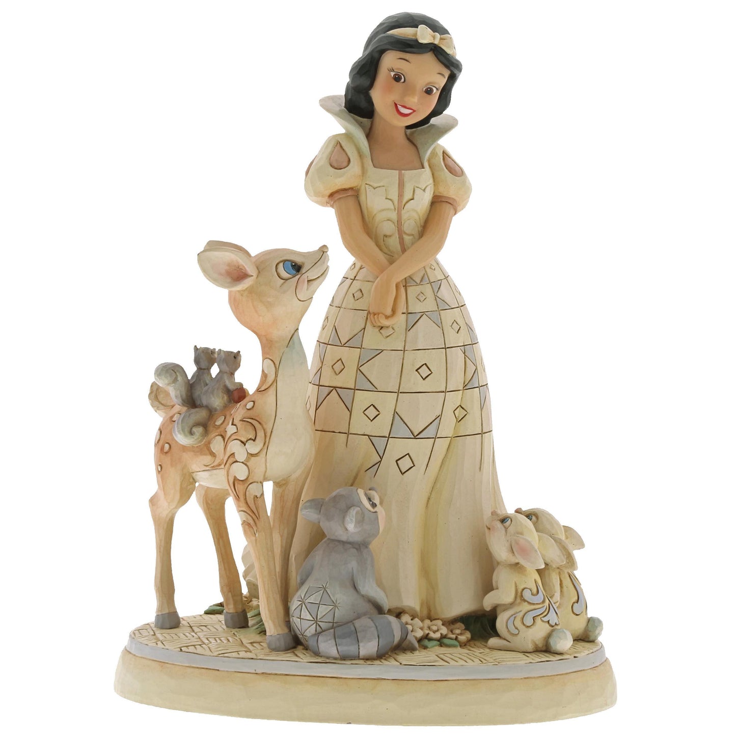 Forest Friends (White Wonderland Snow White Figurine) (Disney Traditions by Jim Shore) - Gallery Gifts Online 
