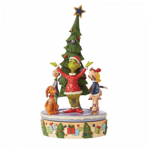 Grinch Rotator Figurine - The Grinch by Jim Shore (Jim Shore) - Gallery Gifts Online 