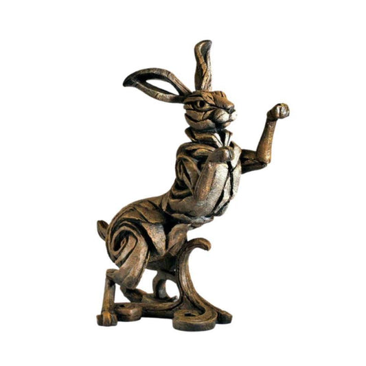 Hare Sculpture - Brown (Edge Sculpture by Matt Buckley) - Gallery Gifts Online 