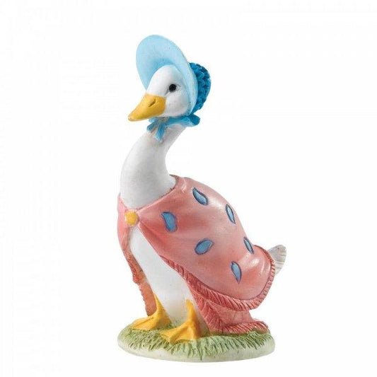Jemima Puddle-Duck Mini Figurine (Beatrix Potter) - Gallery Gifts Online 