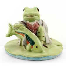 JEREMY FISHER CATCHING A FISH (BESWICK) - Gallery Gifts Online 