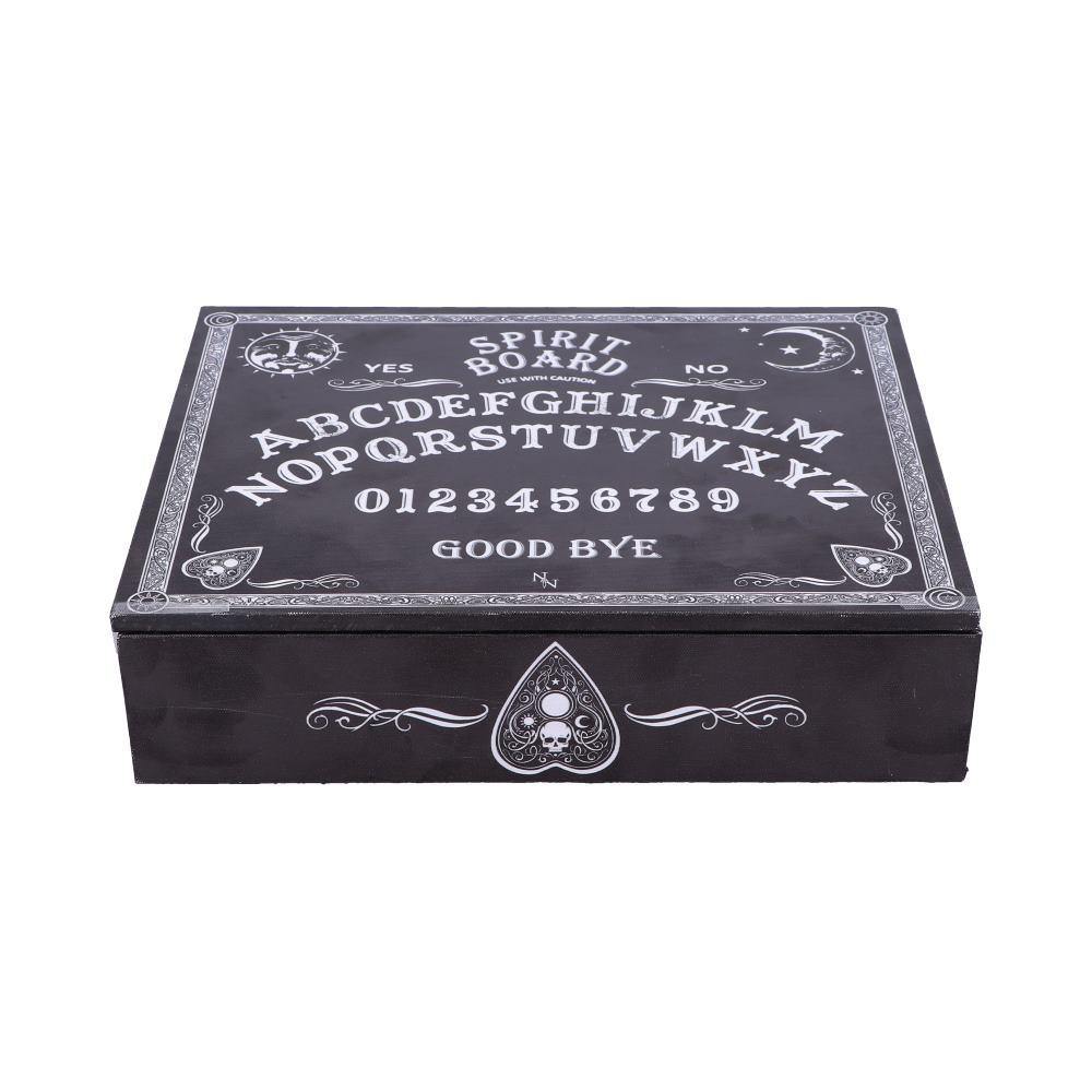 Jewellery Box Black and White Spirit Board (Nemesis Now) - Gallery Gifts Online 