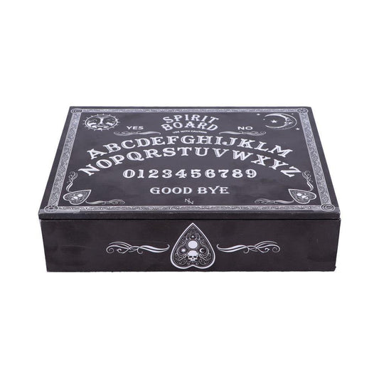 Jewellery Box Black and White Spirit Board (Nemesis Now) - Gallery Gifts Online 