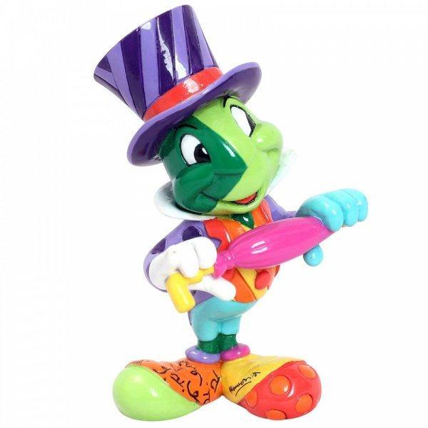 Jiminy Cricket Mini Figurine (Disney Britto Collection) - Gallery Gifts Online 
